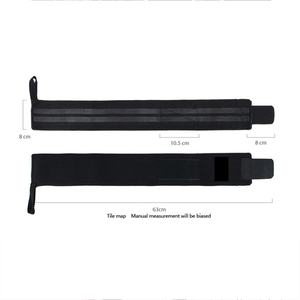 Bandes de poignet de 10 mm d'épaisseur pour la musculation, l'entraînement en salle de sport, l'équipement de musculation, protection complète, unisexe, logo personnalisable, best-seller - Product Image 2