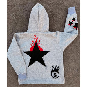 Las mejores sudaderas con capucha personalizadas para hombre 100% algodón mezclado peso pesado calidad de lujo Puff impresión Streetwear pulóver sudaderas con capucha para hombres - Product Image 2