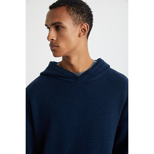 เสื้อสเวตเตอร์โอเวอร์ไซส์ GRIMELANGE Gondor สำหรับผู้ชาย รุ่น Temiz Yuzeyli Kapsonlu Orta Kalinlikta Knitwear - Product Image 6