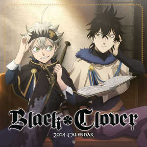 Calendario de pared de diseño moderno Black Clover 2024 - Product Image 3