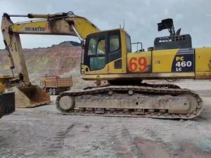 Pelleteuse sur chenilles PC460-8 46 tonnes Komatsu d'occasion avec boîte de vitesses Kawasaki Noyau de soupape hydraulique Pompe à moteur Engrenage - Product Image 2