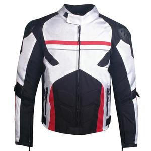 Nouvelle veste Cordura pour hommes sur mesure vente en gros veste Cordura pour moto de course à glissière à manches longues pour hommes sur mesure - Product Image 4