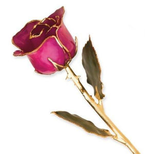Design Antique Or 24k Rose Rouge Couleur Rose Métal Matériel Plaqué Or Vente en Gros Mariage Roses Décoratives au Prix de Grossiste - Product Image 2