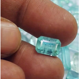 พลอยมรกตธรรมชาติ 35 เม็ด ขนาด 8 มม. ถึง 15 มม. ทรงแปดเหลี่ยม รูปไข่ เจียระไนเหลี่ยม 110 กะรัต ขายส่ง Iroc คุณภาพสูง พลอยหลวม ราคา 550 ดอลลาร์สหรัฐ สำหรับทั้งหมด - Product Image 2