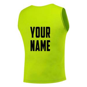 High Quality Breathable Mesh <b>Bib</b> Training Vest for Youth and <b>Adults</b> Soccer Sports Wear for Effective Training - Product Image 3