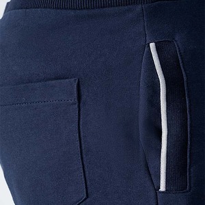 Pantalones Deportivos de Cintura Elástica con Bolsillos con Cremallera, Pantalones Deportivos Gruesos para Hombre, Pantalones de Chándal para Hombre, Pantalones Deportivos para Gimnasio - Product Image 3