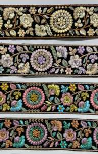 Tela de encaje bordado de guipur de lujo, adorno de encaje de algodón de gama alta para ropa, zapatos, bolsos, manualidades, adornos bordados elegantes, regalos - Product Image 2