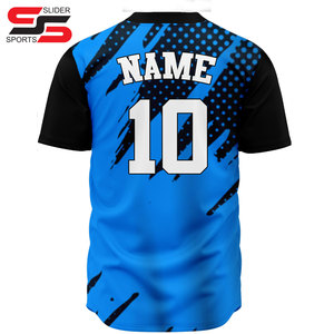 Uniforme de baseball à sublimation vierge Chemises OEM américain Maillot de baseball personnalisé - Product Image 2
