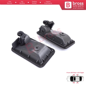 Poignée de porte intérieure avant ou arrière gauche droite BDP1442 Gris pour Clio MK1 1990-1999 Phase 2 1992-2000 7700813585 7700813 - Product Image 4