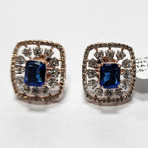 Pendentifs et breloques en diamant pour femmes de luxe certifiés IGI, or rose blanc 14 carats, taille ronde brillante, produit de haute qualité - Product Image 6