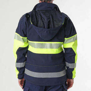 Chaquetas de trabajo de seguridad con bolsillos delanteros ligeros al por mayor de alta calidad personalizadas de último diseño - Product Image 6