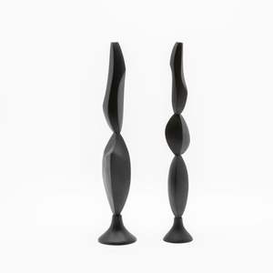 Handcrafted Modern Minimalist <b>Black</b> Metal Aluminum Candleholder Luxury New Design for Wedding Christmas Home Decor <b>Lanterns</b> - Product Image 3