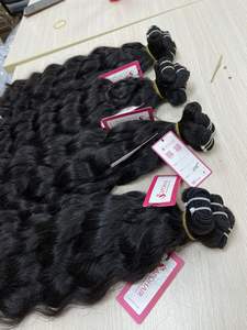 Paquetes de trama de cabello Remy brasileño virgen 100%, cutículas alineadas, sin enredos ni desprendimiento de ondas sueltas naturales - Product Image 3