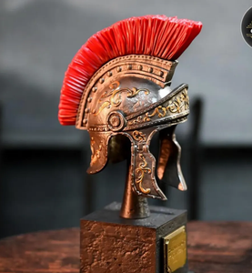 Artesanía de resina, coleccionable decorativo para el hogar, Cosplay, Esparta griega, acero corintio romano antiguo - Product Image 1