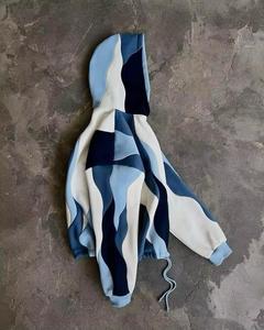 ชุดเสื้อผ้าแนวสตรีทผ้าคอตตอนแบบลำลองสำหรับผู้ชายชุดเสื้อผ้าแฟชั่นแบบสวมศีรษะของ100% ผลิตตามสั่ง - Product Image 4