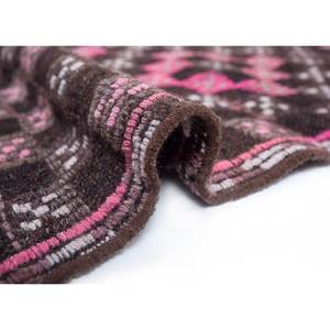 พรมขนสัตว์ถักมือสีน้ำตาลเบจ Nuray ลายเรขาคณิต สำหรับห้องนั่งเล่น ใช้ในบ้าน ทางเข้าบ้าน ห้องนอน ทางเดิน-Sdkl-09 - Product Image 5