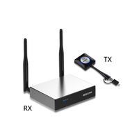 Système de présentation BYOD sans fil Récepteur et émetteur en miroir d'écran avec 5G/2.4G Dual WiFi AirPlay Miracast DLNA