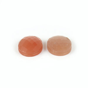 Piedra Preciosa Suelta de Piedra Lunar Rosa Natural, Forma de Cojín, Cabujón, Forma de Pera, para Colgante, Fabricación de Joyería DIY, Marca Gopika - Product Image 3