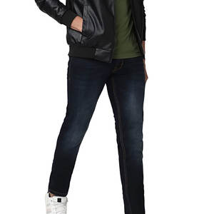 Pantalones vaqueros para hombre servicio OEM último diseño cómodo calidad superior estilo casual cintura media ligero patrón recto - Product Image 5