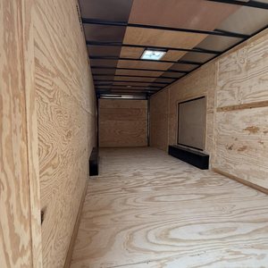 Remorque de transport fermée à vendre, prête à être expédiée, équipement de transport de marchandises - Product Image 5