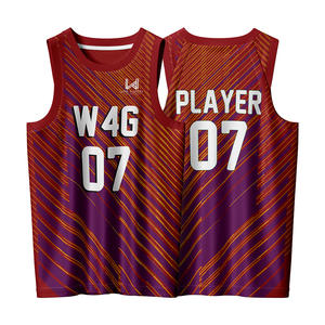 ชุดยูนิฟอร์มบาสเก็ตบอลชายแบบพิมพ์โลโก้ตามสั่ง แขนกุด กลับด้านได้ คุณภาพสูง ผลิตจากโพลีเอสเตอร์ 100% ป้องกันแบคทีเรีย ระบายอากาศได้ดี - Product Image 4