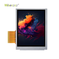 Module d'écran LCD TFT 3,5 pouces 240x320 avec rétroéclairage WLED, interface CMOS 50 broches FPC pour PDA industriel portable