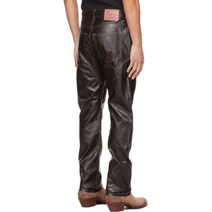 กางเกงหนังสำหรับผู้ชายกางเกงหนังขนาดใหญ่พิเศษกางเกงหนังออกแบบได้เอง - Product Image 4