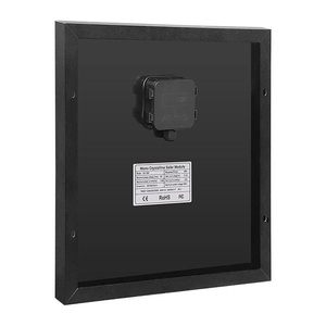 Panneaux solaires HPBC de taille OEM certifiés CE ISO, cellules <span class=keywords><strong>LONGI</strong></span>, entièrement noirs, 25% d'efficacité élevée, panneau solaire HPBC 25W 18V, panneau solaire noir - Product Image 3
