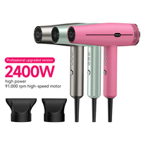 Sèche-cheveux ionique professionnel FirePhoenix M3 haute vitesse 91000 tr/min certifié CE RoHS, logo personnalisé OEM/ODM, prise pour marques mondiales