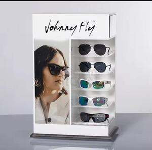 Elegante soporte de pantalla óptica acrílica moderna para gafas y accesorios en entornos minoristas personalizables - Product Image 5