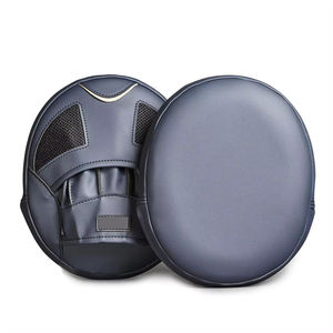 Vente en gros de coussinets d'entraînement professionnels pour arts martiaux boxe coussinets de mise au point avec logo personnalisé nouveau style de cuir kickboxing - Product Image 5
