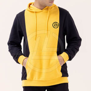 Sweat à capuche style streetwear avec teinture lavée et coupe tendance Pull à capuche coupe décontractée avec ourlet côtelé - Product Image 5