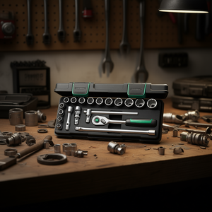 ชุดประแจบล็อกสี่เหลี่ยม Stahlwille ขนาด 3/8 นิ้ว พร้อมหัววงแหวน (QR) ชุด 19 ชิ้น - Product Image 3