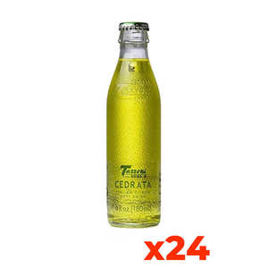 Tassoni Italian Premium Quality 180ml <b>Glass</b> <b>Bottles</b> Cedrata Energy <b>Drink</b> 25 <b>Bottles</b> Home Delivery - Product Image 1
