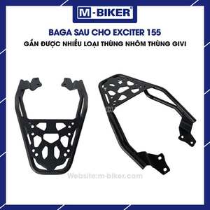 Portaequipajes Trasero de Acero de Alta Gama M-Biker Exciter 155 - Product Image 4