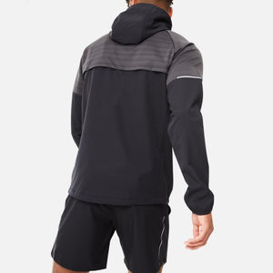 Chándal de fabricante al por mayor personalizado reflectante funcional bolsillos con cremallera Impresión digital hombres chándales conjunto de alta calidad - Product Image 3