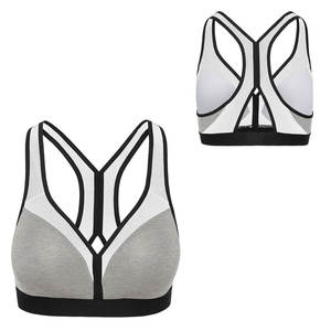 Soutien-gorge de sport sexy à col en V profond, résistant aux chocs, pour filles, vêtements de fitness, haut de soutien-gorge, logo personnalisé, vêtements pour femmes - Product Image 6