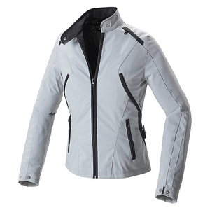 Chaquetas de moto de poliéster de buena tela con cuello levantado transpirable fácil de llevar de diseño moderno - Product Image 3