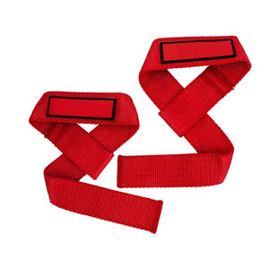 Sangles d'haltérophilie d'entraînement de forme physique/sangles de coton de soutien rembourrées en néoprène/sangles de poignet de levage pour l'haltérophilie - Product Image 3