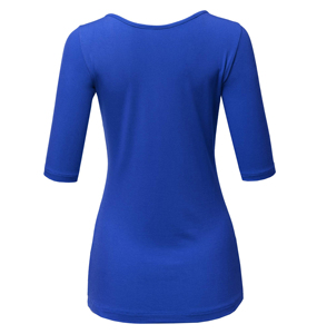 Tous les T-shirts de femmes de haute qualité dernière conception respirant vêtements d'été 100% coton T-shirts décontractés personnalisés - Product Image 2