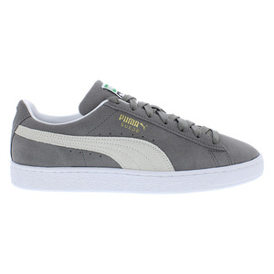 Scarpe da uomo Puma Suede Classic XXI Colore: Grigio/Bianco 100% autentiche - Product Image 2