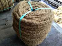 100% matériaux biodégradables filet de fibre de coco tapis de coco vietnamien tapis de coco de haute qualité-corde de coco pour pavage de route