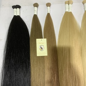 Extension de cheveux humains, paquet de cheveux brésiliens bruts, Extension de cheveux naturels, cheveux bruts non traités vendeur cabello humain naturel - Product Image 6