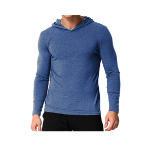 <b>Men's</b> Long Sleeve Pullover Hoodies <b>T</b> <b>Shirt</b> Casual Slim Fit Sweatshirt V Neck Tee Tops - Product Image 1