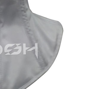 Burlesque Fetish High Neck Collar with Steel Boning Satin Neck <b>Corset</b> - Product Image 3