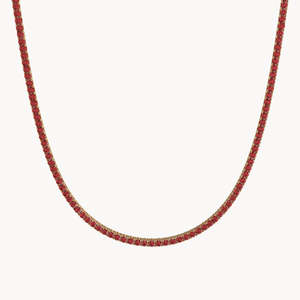 Collier en or blanc 14 carats avec diamant taille princesse et perle, chaîne en velours pour mariage - Product Image 2