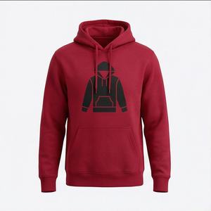 Autumn <b>Men</b> Oversized Streetwear Hoodie 350GSM <b>Thick</b> <b>Fleece</b> Pullover Sweatshirt Custom Embroidery Printing Wholesale Customized - Product Image 1
