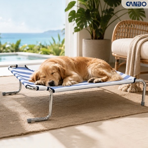 Cama Elevada para Perros CanboPet con Reposacabezas, Cama Resistente para Mascotas para Exteriores, Antideslizante - Product Image 1