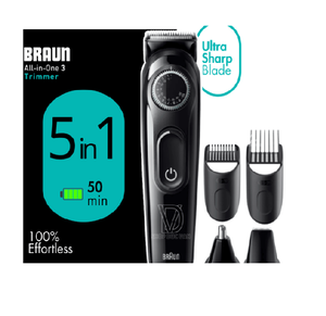 Kit de tondeuse tout-en-un Bulk Series 3 3450 cinq en un pour le soin précis du visage et des cheveux, prix de gros abordable pour le marketing - Product Image 6