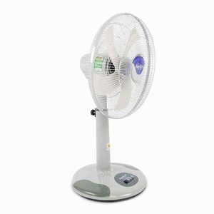 ใบพัดพลาสติก ABS 3สปีด, ได้รับการรับรอง ISO 9001มาตรฐาน Sankyo 318ม. พัดลมตั้งโต๊ะ16นิ้วพับได้สำหรับการใช้งานกลางแจ้ง - Product Image 1